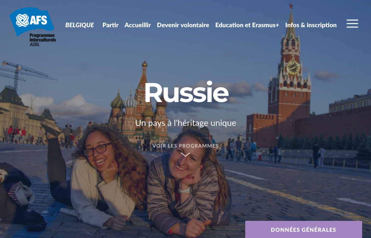 Russie - un pays à héritage unique.